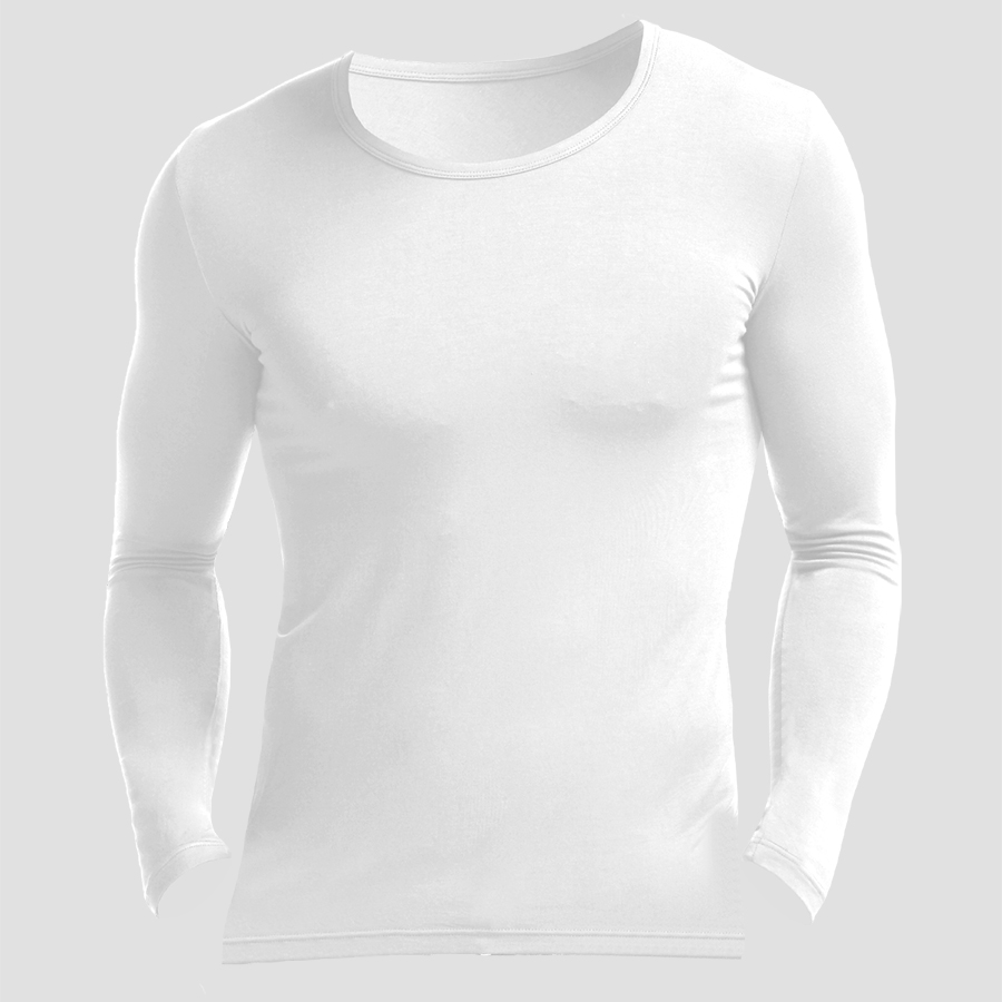 Undershirt Crew Neck - Herenshirt met ronde hals, gemaakt van