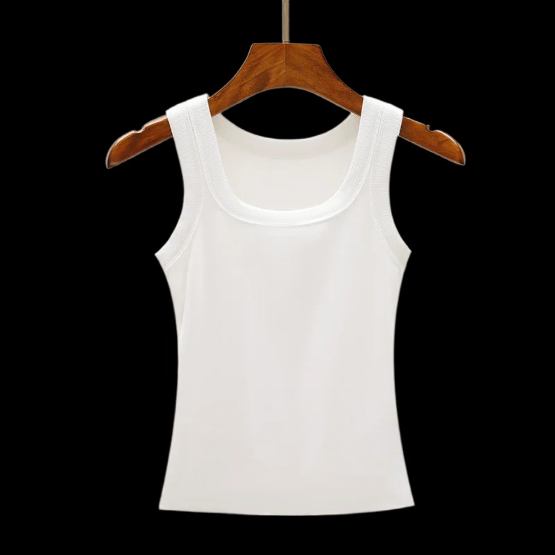 Geribbelde tanktop met Killer  - Tank Top Ribbed recensie en prijs