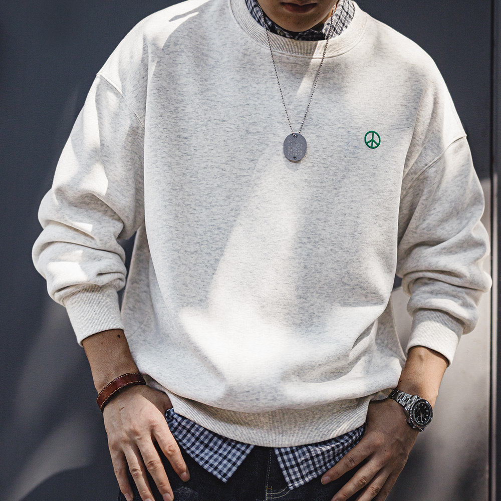 Maden Casual grijze ronde hals - Undershirt Crew Neck recensie en prijs