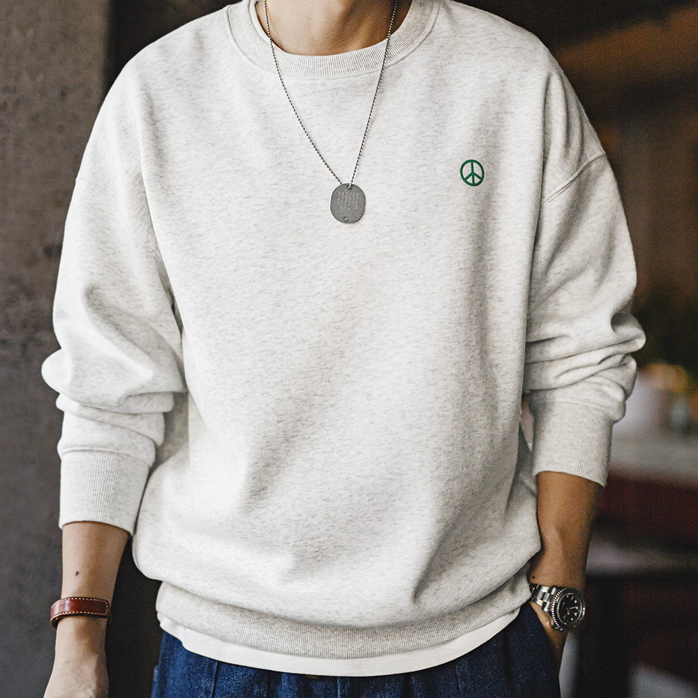 Maden Casual grijze ronde hals - Undershirt Crew Neck recensie en prijs