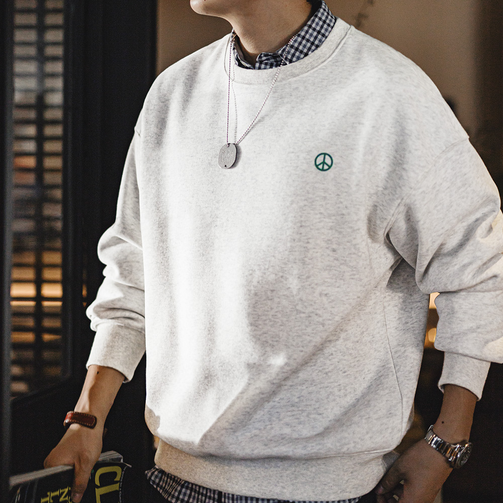 Maden Casual grijze ronde hals - Undershirt Crew Neck recensie en prijs
