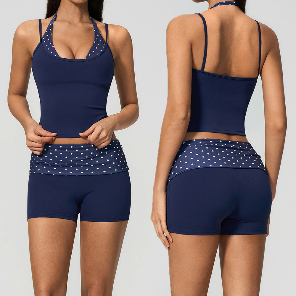 Polka Dot Vrouwen Strap Halter - Suspender Tank Top recensie en prijs