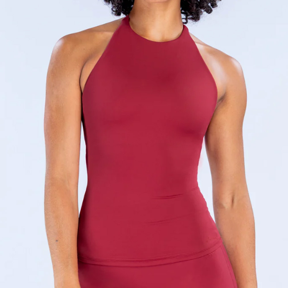 Dames Halter Tanktop met Ingeb - Suspender Tank Top recensie en prijs